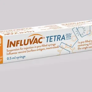 واکسن انفلوانزا 4 ظرفیتی (Influvac tetra)